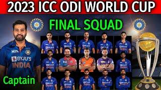 ICC ODI WORLD CUP 2023 | India Probable 20-man squad for ICC 50-over World Cup 2023 | India Squad