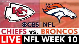 Chiefs vs. Broncos Live Streaming Scoreboard, Play-By-Play, Highlights & Stats | NFL Week 10 On CBS