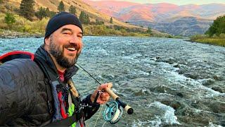 FALL RUN - Steelhead Adventure in SE Washington - Fly Fishing Steelhead