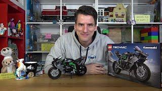 Ist weder die Lizenz noch 80€ wert: LEGO® Technic 42170 Kawasaki Ninja H2R Motorcycle