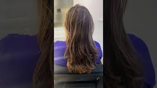 Мелирование волос | Рассветление цвета #hair #hairstyle #мелирование
