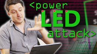 Power LED Attack - Computerphile