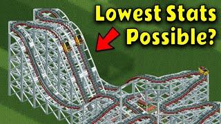 Which Ride has the Lowest Stats Possible in RollerCoaster Tycoon 2?