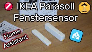 IKEA Parasoll Fenstersensor / Türsensor in Home Assistant einrichten (Zigbee2MQTT)