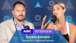 Intersection of blockchain with AI with Gordon Einstein from CryptoLaw Partners | AIBC Europe 2023