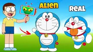 Shinchan And Nobita Find Real Doraemon  | Shinchan And Nobita Game | Funny Game