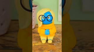 I made Sadness, but yellow! ! ! #sadness #insideout2 #clay