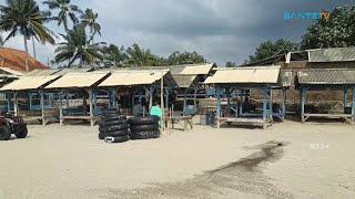 OBJEK WISATA DI PANTAI ANYER SEPI PENGUNJUNG