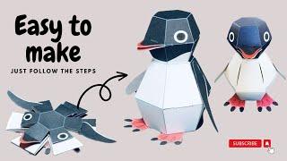 Amazing paper craft| penguin bomb| easy to make.