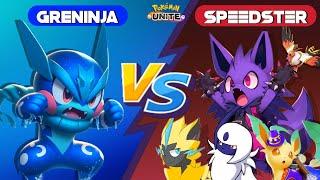 GRENINJA CARRIED 1 VS 5 AGAINST SPEEDSTERS IN SOLO QUEUE  | POKEMON UNITE