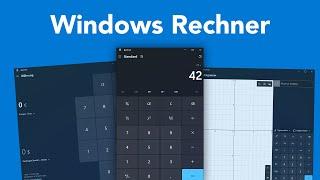 Windows Rechner (Tutorial) Alles was du darüber wissen musst