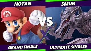 S@X 515 GRAND FINALS - NoTag (Mario, Samus) Vs. smub [L] (Ridley) Smash Ultimate - SSBU