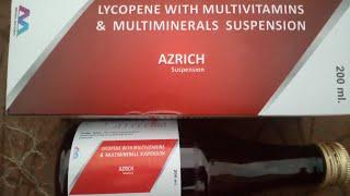 Lycopene Multivitamin and Multimineral syrup review in hindi