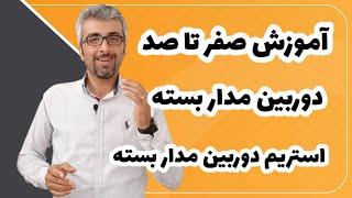 آموزش نحوه تنظیم رزولوشن و فریم ریت در استریم دوربین مدار بسته