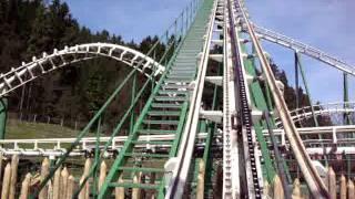 Speed Snake Roller Coaster POV Fort Fun Germany Vekoma Looping Rollercoaster