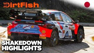 Shakedown Highlights  WRC Rally Japan 2024