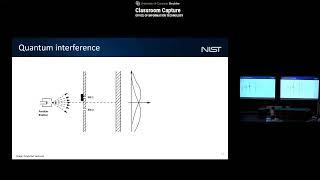 Saturday Physics, "Quantum computing" what is it and how far along are we?"