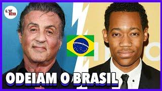 7 ATORES FAMOSOS QUE ODEIAM O BRASIL!