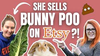 Amazing Etsy Success Story  How Leanne Started A Profitable Etsy Shop Selling Bunny Poop and Seeds