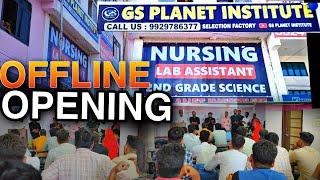 GS PLANET INSTITUTE OFFLINE GRAND OPENING || NEW  VACANCY 2023 | NURSING | LAB ASSISTANT !!