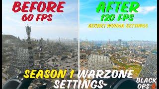 BO6 Warzone SEASON 1 GRAPHIC SETTINGS and WINDOWS SETTINGS for BEST FPS and CLEAR PICTURE PC