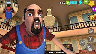 Scary Stranger 3D New Update New Levels Climb Up to the Chandelier - Android Gameplay 2020 FHD