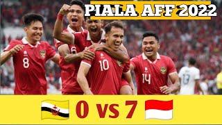 Brunei Darussalam vs Indonesia skor 0 - 7 || piala aff 2022 #pialaaff #indonesia #brunei #fyp