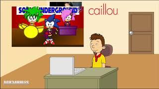 Caillou reacts to Sonic Short Volume 3.