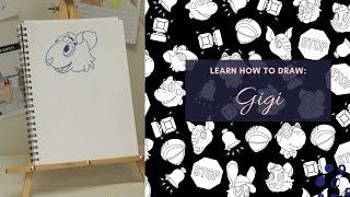 How-To Draw Gigi | Lil' Iguana's Children's Safety Foundation