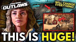 Star Wars Outlaws Open World Gameplay Will Change EVERYTHING!