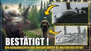 US Militär bestätigt Echtheit des Fotos einer UFO Bergung in Oregon ?!