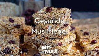 Gesunde Müesli Riegel selber machen / Energieriegel