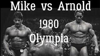 Arnold Schwarzenegger vs Mike Mentzer - (1980 Mr.Olympia)