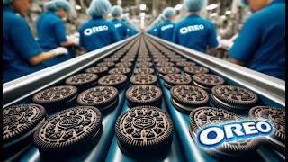 How Oreo Cookies Are Made in a Factory | Oreo Cookie Factory Process