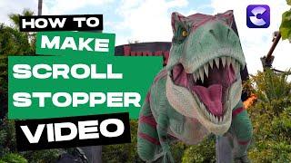 How to Make Scroll STOPPER Video