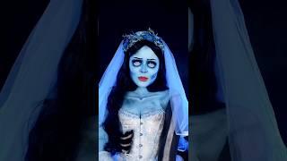 Corpse bride makeup emily, victor & elder | elladoesfx | #shorts #makeup #топ #beauty #макияж