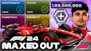 HOW QUICK IS A FULLY-MAXED OUT FERRARI IN F1 24 CAREER MODE?