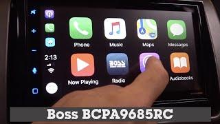 Boss BCPA9685RC Display and Controls Demo | Crutchfield Video