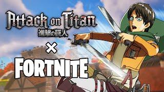 ATTACK ON TITAN X FORTNITE!