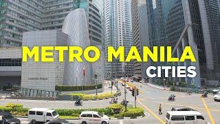 Driving Metro Manila Cities | Makati, Taguig, Pasig, Mandaluyong, Pasay, Parañaque, Alabang, Quezon