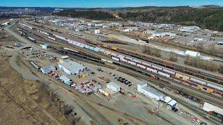 CN Rail's Prince George South Yard