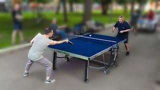 Настольный теннис: /  кмс vs кмс / битва титанов / Table tennis