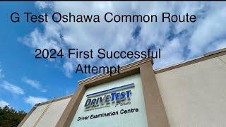 Canada Highway G test Oshawa 2024 (Passed)