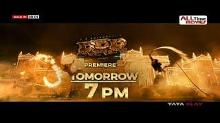 All Time Movies Premiere RRR Tomorrow 7:00PM On All Time Movies