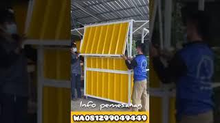 BOOTH JUALAN || GEROBAK JUALAN MODERN || WARUNG TEMPAT JUALAN , HARGA PAKET HEMAT #booth