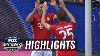 Bayern Munich vs. Augsburg | 2016-17 Bundesliga Highlights