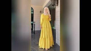 Warna Jilbab Yang Cocok Untuk Gamis Kuning