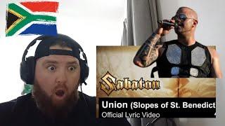 South African Reacts to Sabaton's 'Union' for the First Time! | Historical Metal Reaction