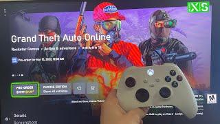 Xbox Series X/S: How to Pre-Order & Download GTA Online Next-Gen Tutorial!