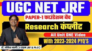 UGC NET 2024 | UGC NET Research